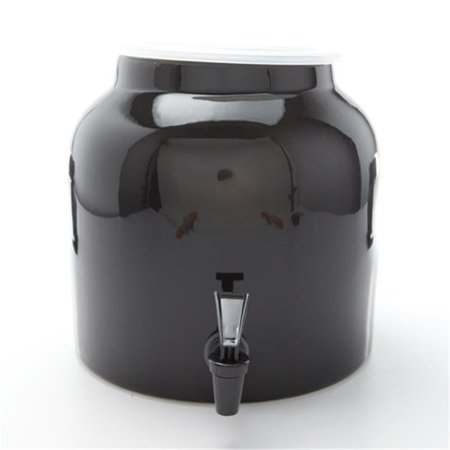 BLUEWAVE LIFESTYLE Bluewave Lifestyle PKDS131 Solid Black Design Water Dispenser Crock PKDS131